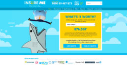 Spitfire Digital Agency - portfolio - insure me 1
